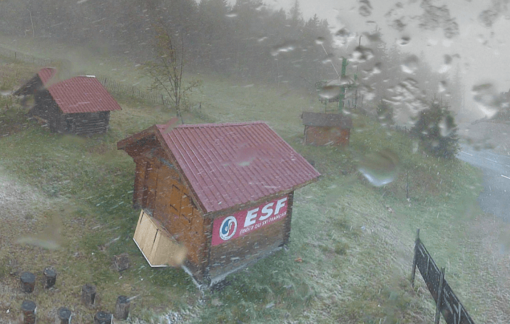 Image d'illustration pour Retour de la neige en moyenne montagne