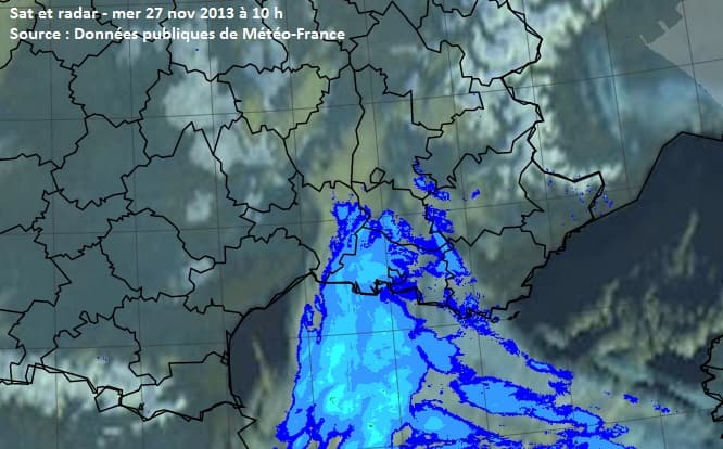 Image d'illustration pour Neige sur la Provence, le Gard et l'Herault