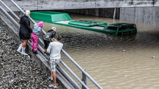 Image d'illustration pour Inondations en Suède et au Danemark