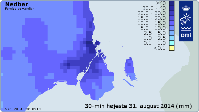 Image d'illustration pour Inondations en Suède et au Danemark