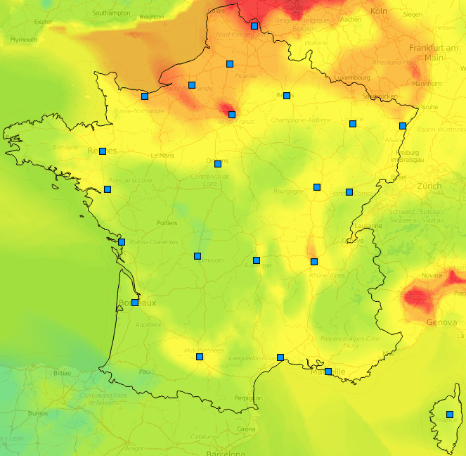 Image d'illustration pour Pic de pollution aux particules fines - Qualité de l'air dégradée