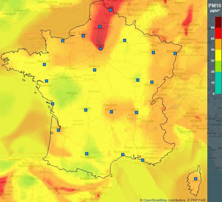 Image d'illustration pour Nouveaux pics de pollution aux particules en cette fin d'année