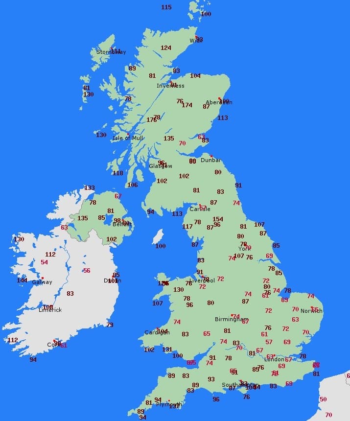 Image d'illustration pour Tempête Bernd - Fortes rafales en Bretagne et Normandie