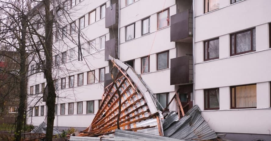 Image d'illustration pour Tempête Christian sur la Suède et la Baltique