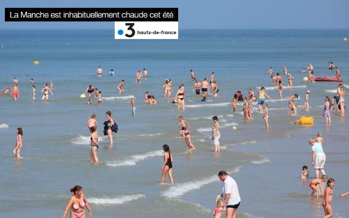 Image d'illustration pour Température de l'eau anormalement élevée en Europe