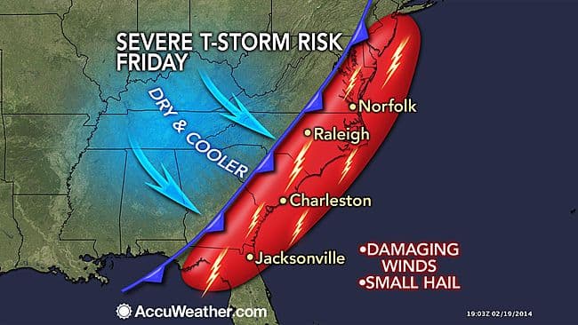 Image d'illustration pour Tornades et orages violents sur l'Est des Etats-Unis