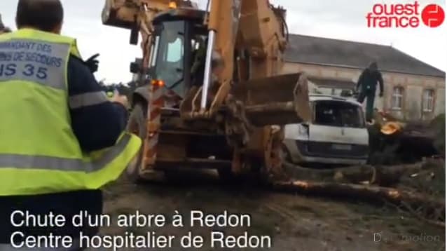 Image d'illustration pour Dépression Ulla - tempête et inondations en Bretagne