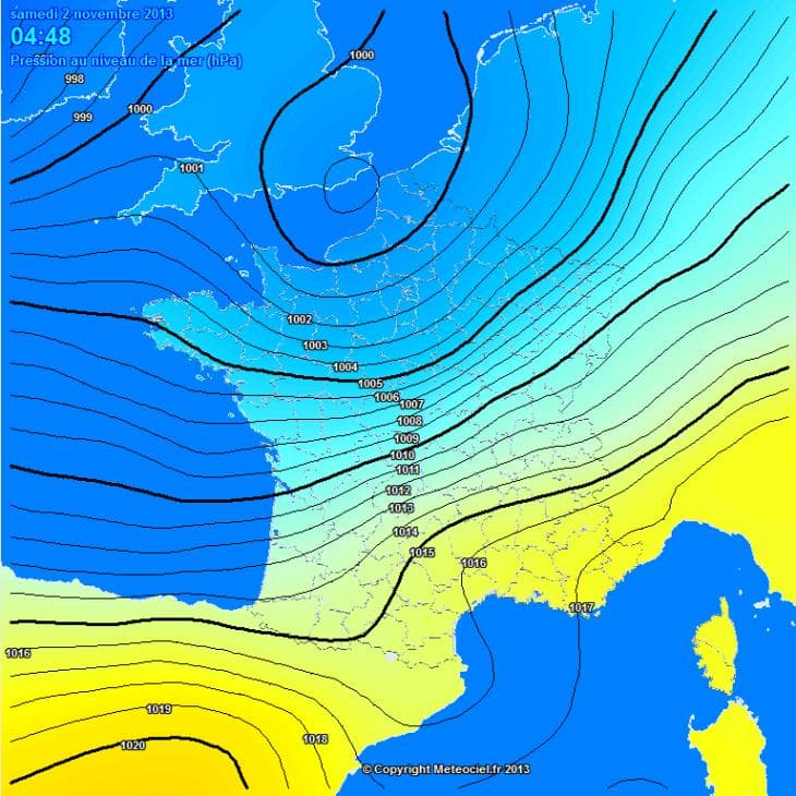 Image d'illustration pour Dépression sur la Manche pour la Toussaint