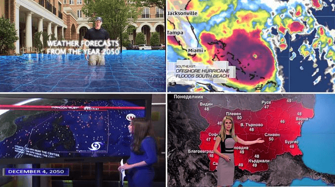 Image d'illustration pour Les bulletins météo en 2050