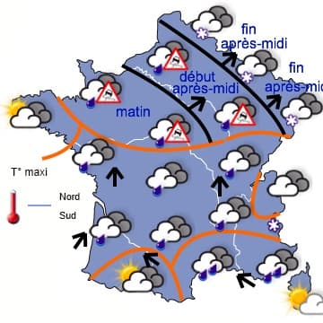 REDOUX très pluvieux et très venteux 