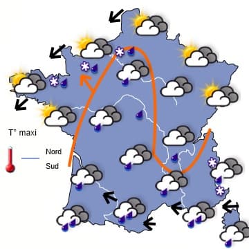 Week-end plutôt froid puis semaine prochaine enfin plus douce ! 