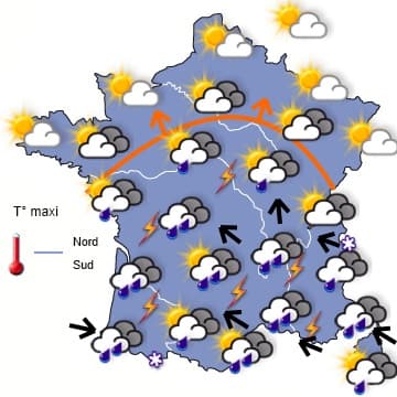 Un temps frais et pluvieux jusqu'à la fin de ce printemps ?