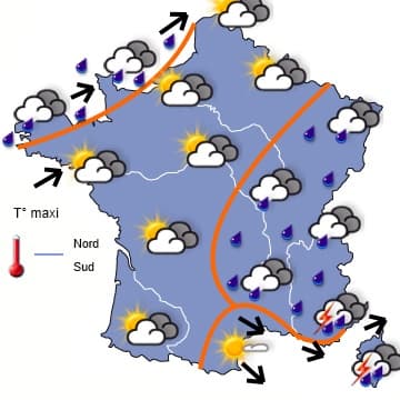 Semaine encore très agitée, surtout mardi 
