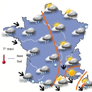 Pas de réelle accalmie en vue pour les 10 prochains jours ! 