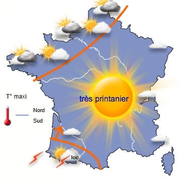 Petite dégradation pour vendredi, mais un week-end plutôt agréable