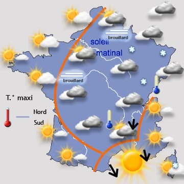 Changement de temps à partir de vendredi 