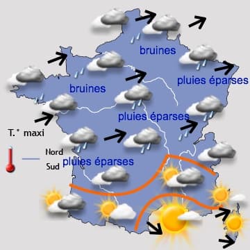 Défilé incessant de perturbations océaniques 