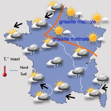 Une fin mars un peu fraîche et très variable 