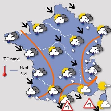 La période de mauvais temps se poursuit