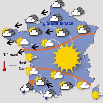 L'étaut se ressère entre grisaille du Nord et aveses du Sud-ouest