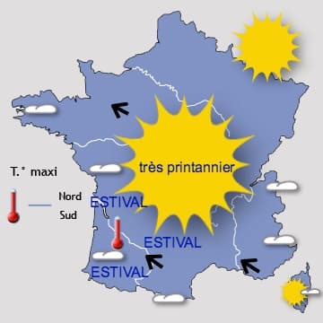 La période de beau temps se prolonge jusqu'à dimanche