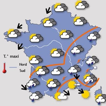 La fraîcheur se confirme sur une grande moitié Nord