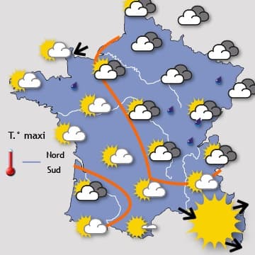 Progressivement plus chaud mais assez rapidement orageux
