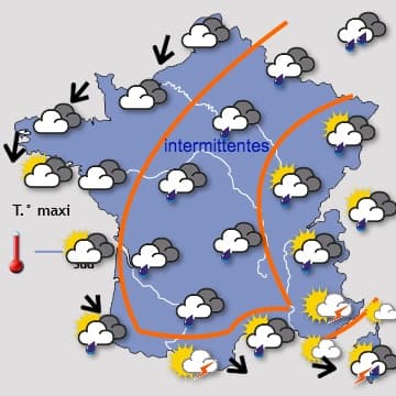 Dernier assaul du mauvais temps dans le Nord-est