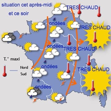 Fin des fortes chaleurs, mais pas du temps estival 