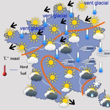 Impressionnante vague d'air Sibérien à partir de lundi ! 