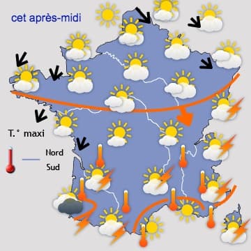 Avant que le soleil et la chaleur ne s'imposent à nouveau partout