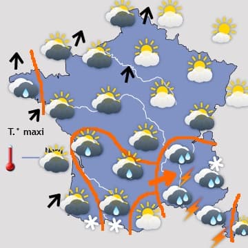 Le courant océanique perturbé domine, malgré quelques accalmies