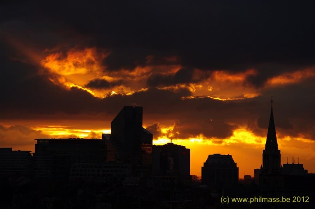 Fire in the sky