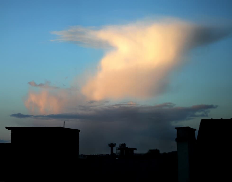 Fin du jour ,après la pluie