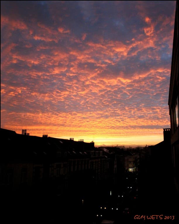Lever de soleil flamboyant 2