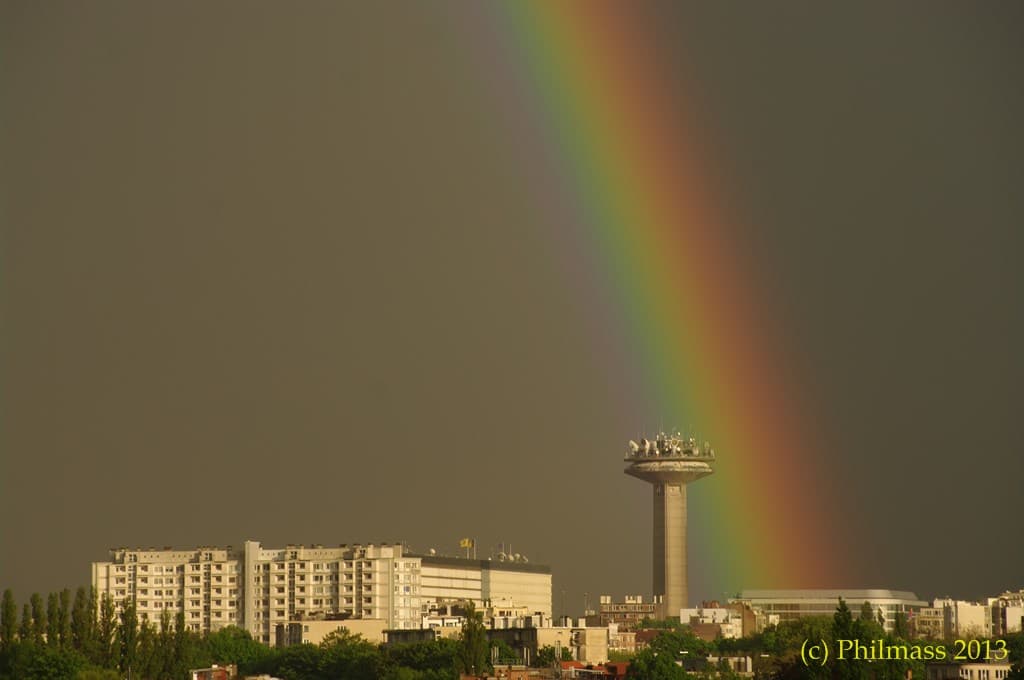 rainbow tower