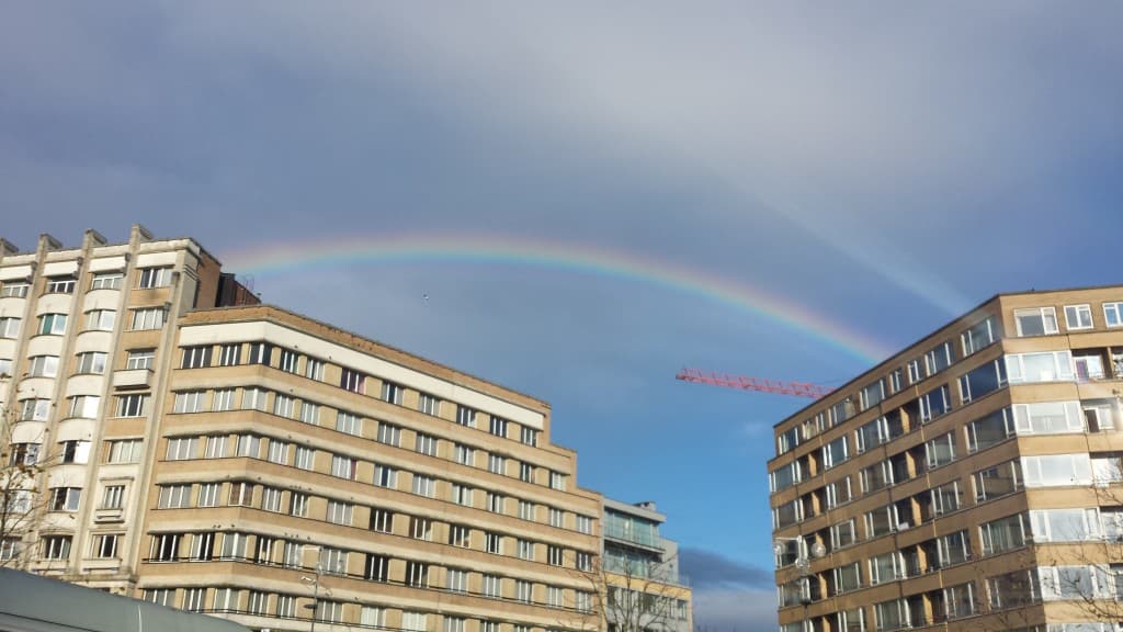 Arc en ciel à Flagey