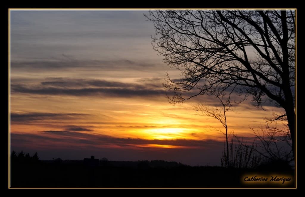 Cirrus colorés.