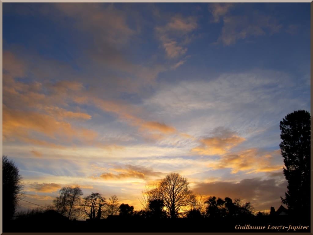 Coucher flamboyant