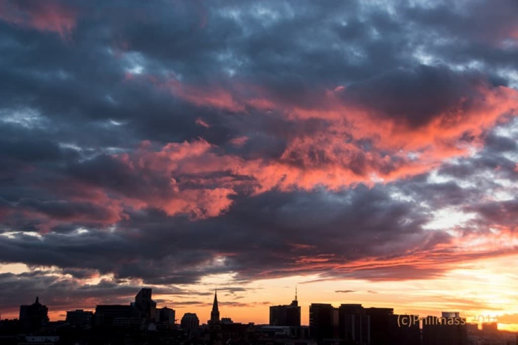 Un soir d'altocumulus