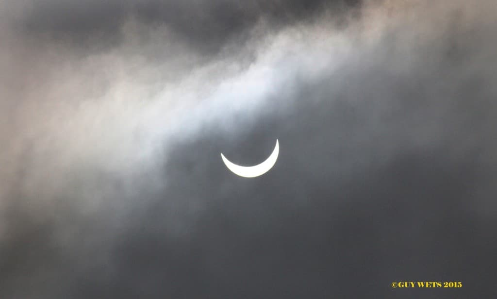Eclipse sur Ixelles