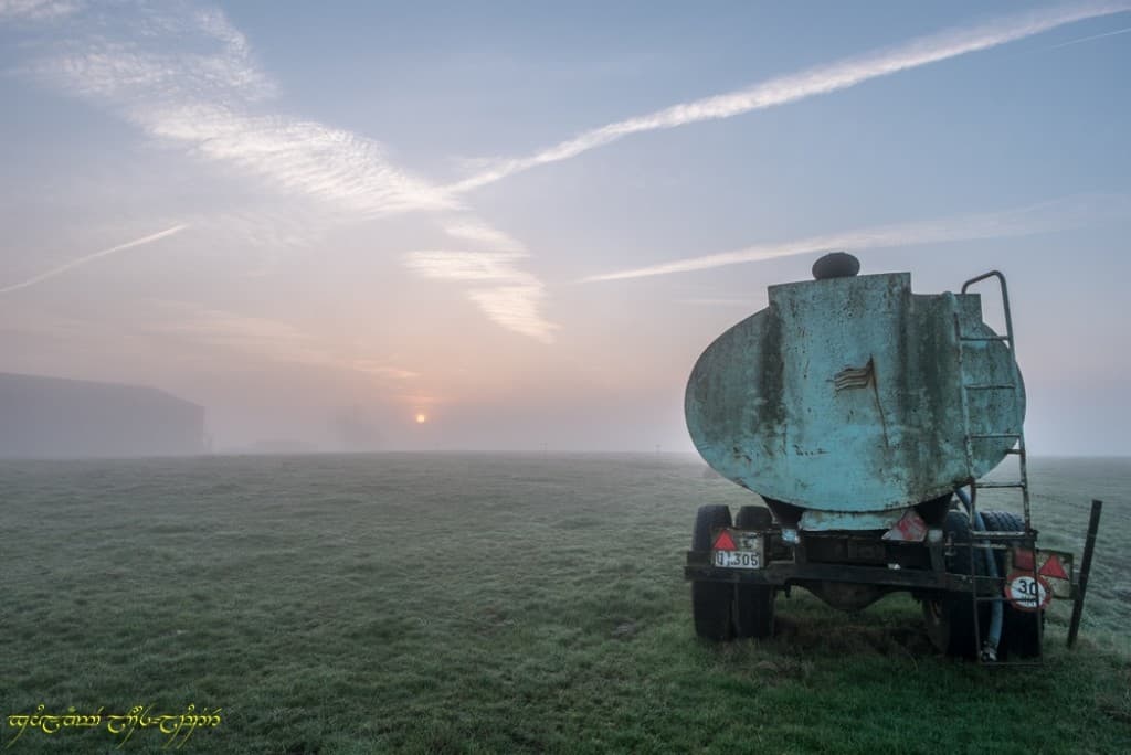Lever brumeux
