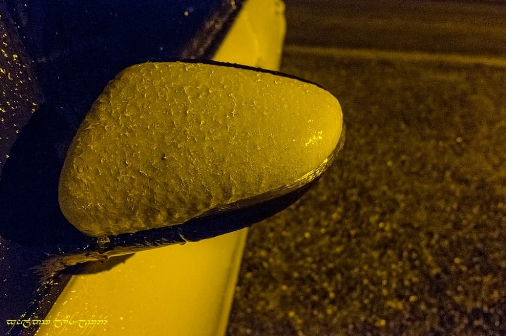 Pluie verglaçante du soir