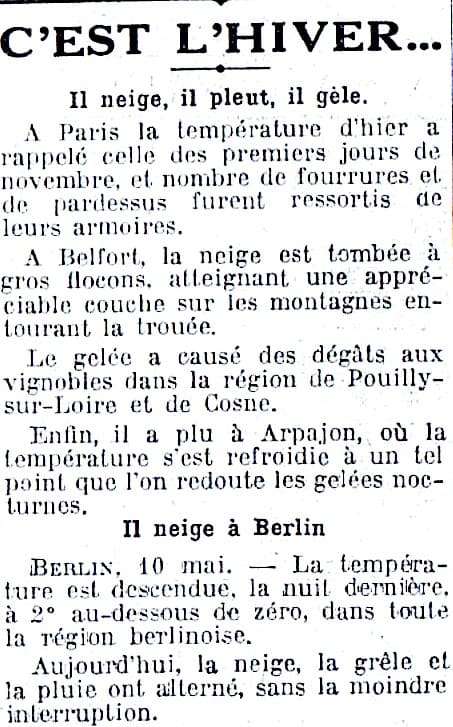 Image d'illustration pour L'hiver en mai : une situation récurrente