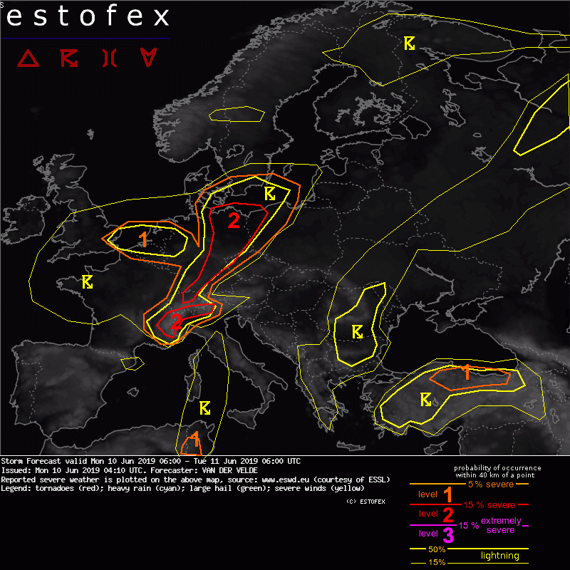 Image d'illustration pour Les violents orages en Europe Centrale menacent-ils la France?