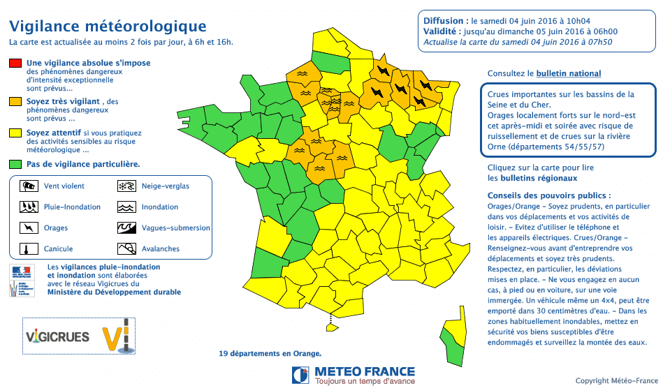 Image d'illustration pour Vers un retour de la douceur... et des orages !