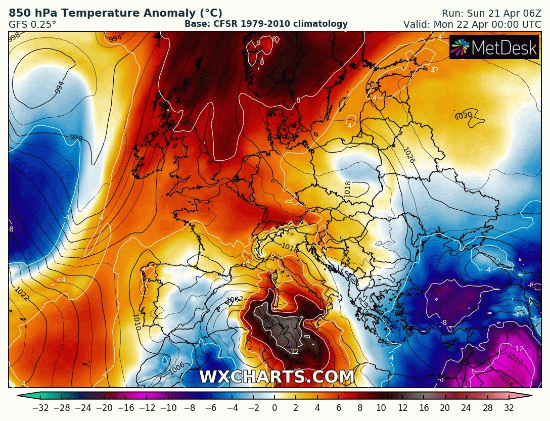 Image d'illustration pour Agitation et rafraichissement au programme de la fin avril