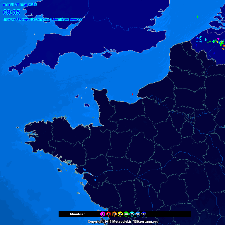 Image d'illustration pour Retour en force des orages sur la France