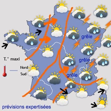 Image d'illustration pour Les violents orages en Europe Centrale menacent-ils la France?