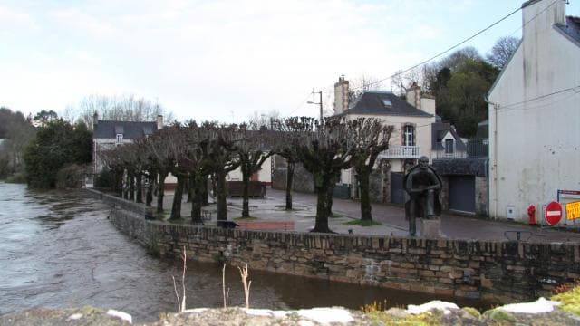 Image d'illustration pour Dépression Ruth - vents forts - graves inondations en Bretagne